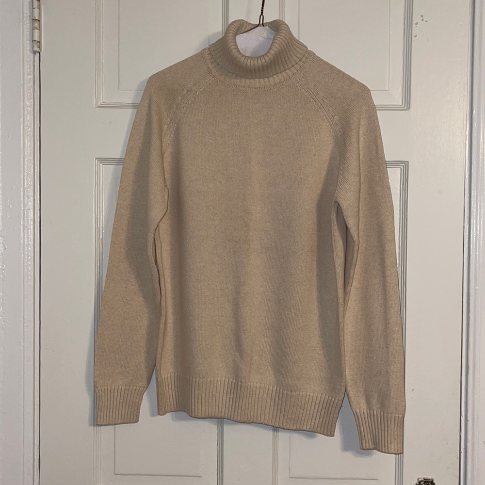 Beautiful Cream Turtle Neck Sweater, NWOT